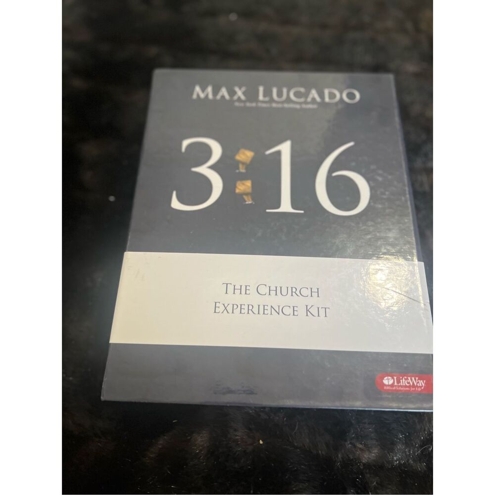Max Lucado 3:16 The Church Experience Leader Kit 2007 dvd book